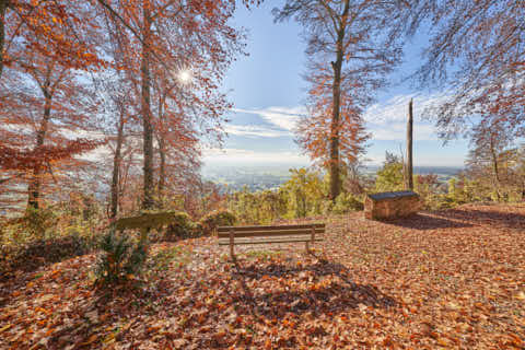 Gemeinde Julbach Landkreis Rottal-Inn Schlossberg Herbst (Dirschl Johann) Deutschland PAN